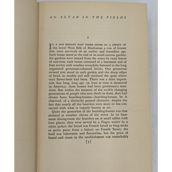 An Altar In The Fields By Ludwig Lewisohn Vintage Novel First Edition 1934 - Picture 14 of 15